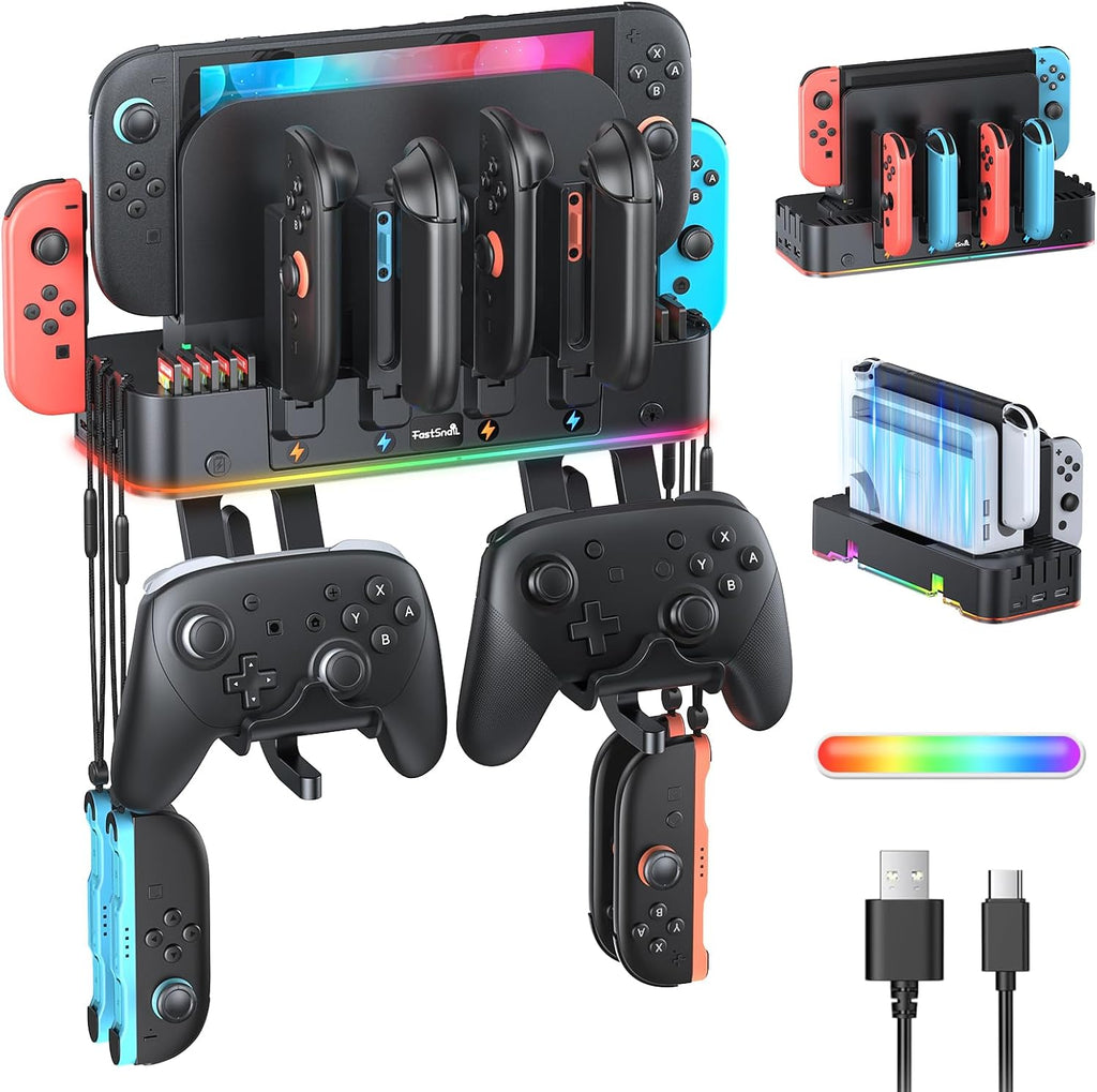Switch 2 Wall Mount Charger Kit