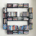5Pcs 34 Inch Metal Wall Mount Media Shelves
