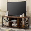 Rustic Brown TV Stand For 55 Inch TV